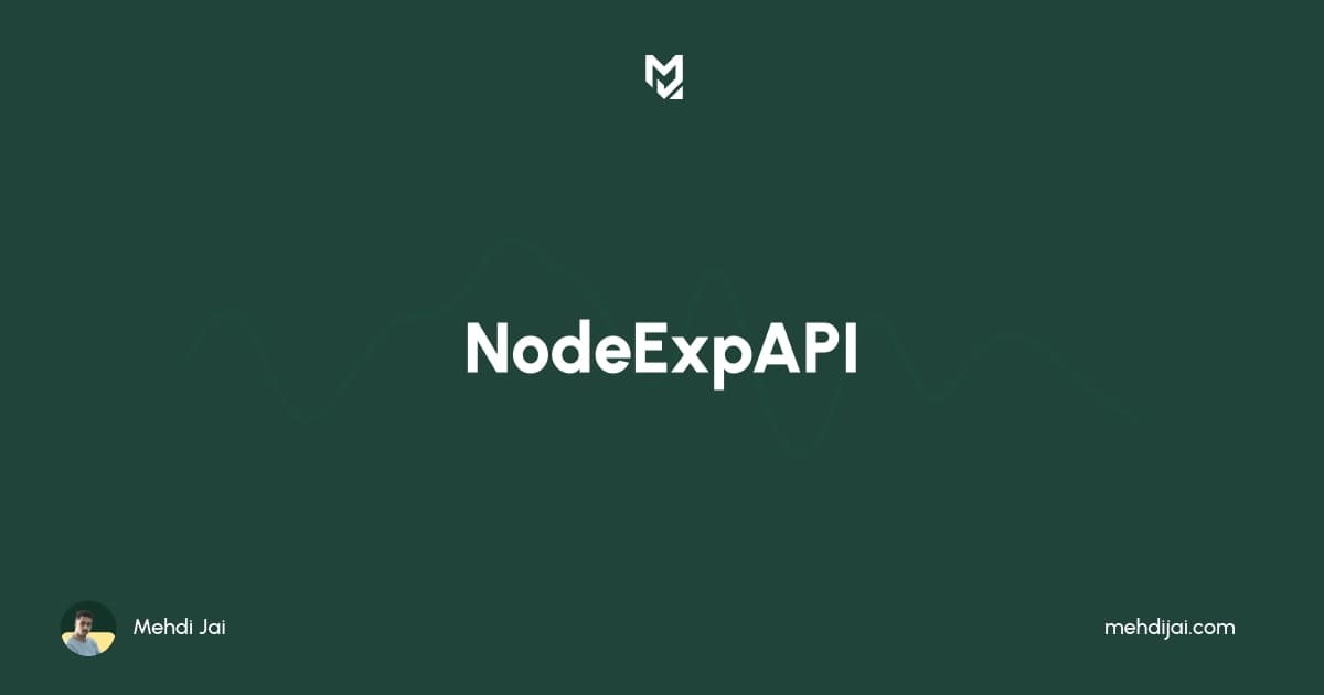 NodeExpAPI